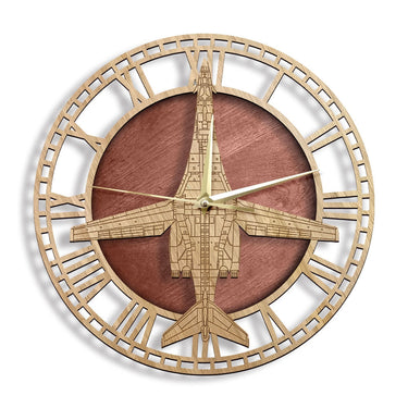 B-1B Lancer Heavy Bomber Aviation Wood Wall Clock THE AVIATOR